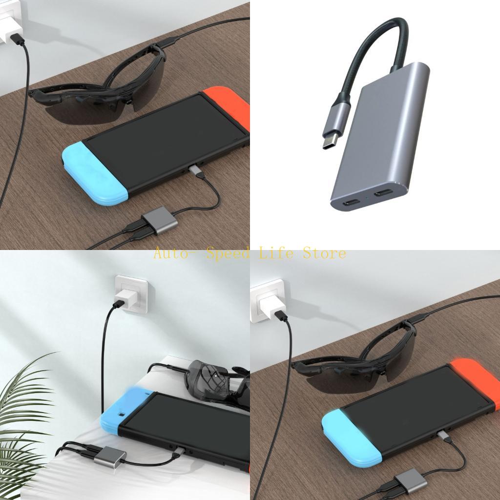 Usb Hub Gaming - 02DA USB C Hub 4K@60Hz Pantalla