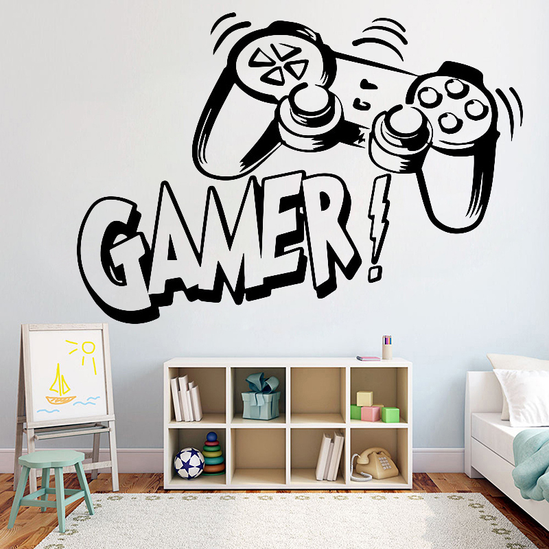 Pc Gaming Quotes - Pegatina de pared para habitación de