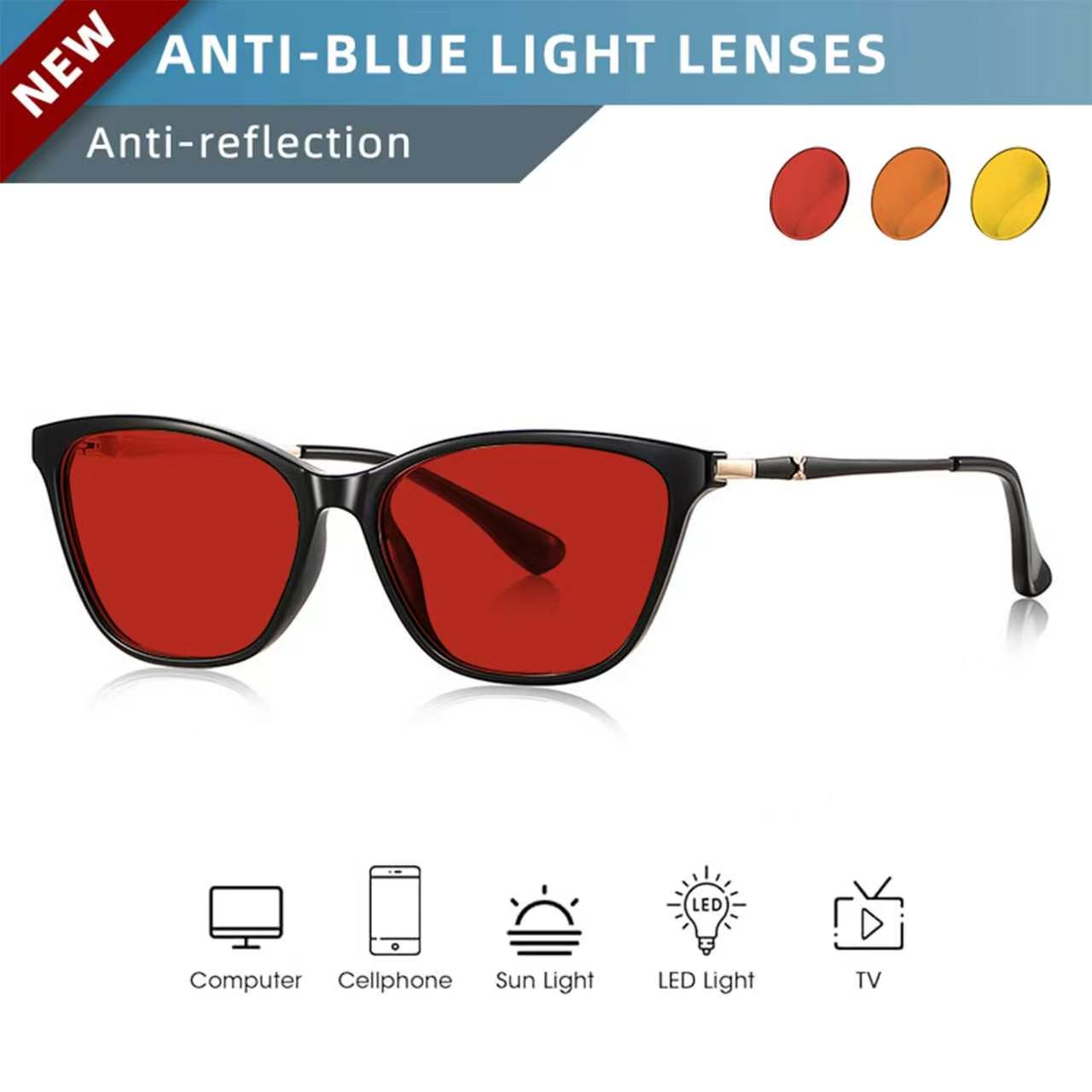 Pc Gaming Yellow - Gafas de Soporte de Melatonina OKH,