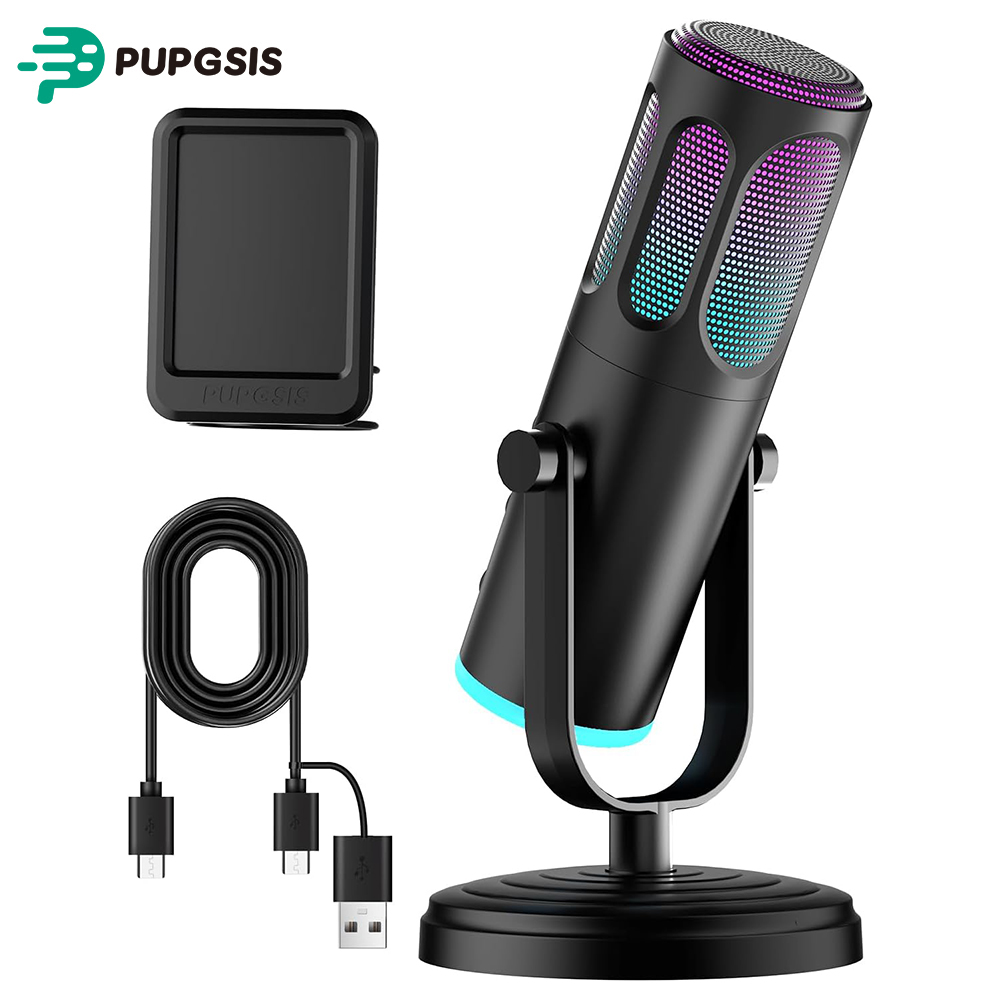 Pc Gaming Discord - Micrófono USB para PC PUPGSIS, micrófono