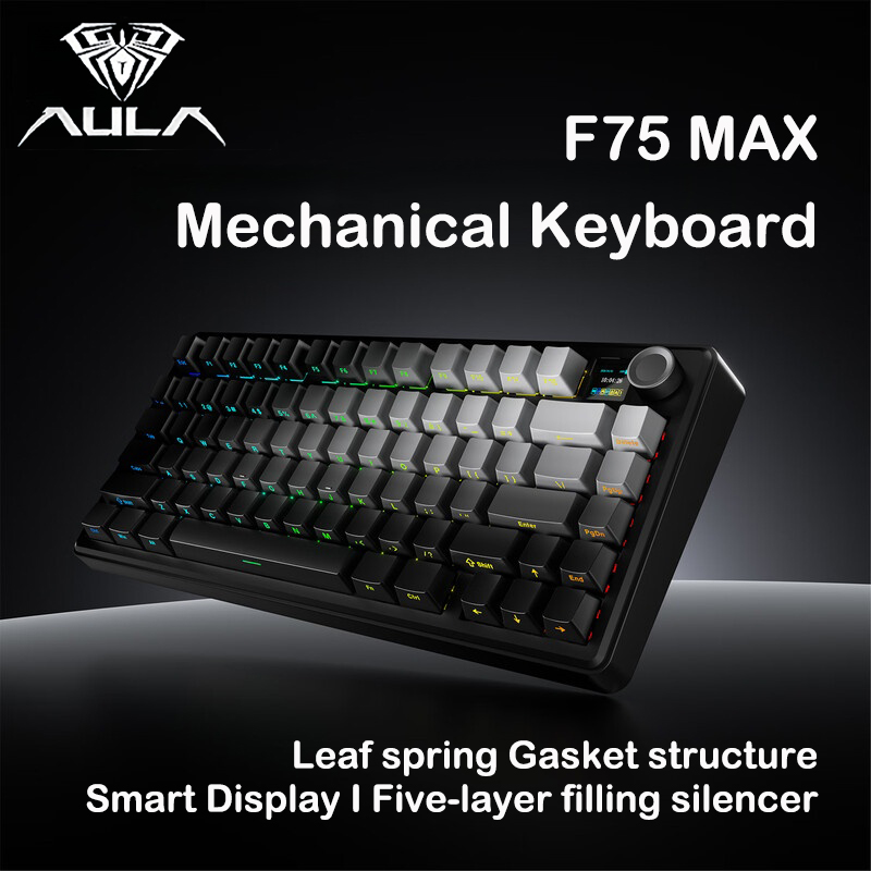 Pc Gaming Uk - Teclado Mecánico AULA F75 MAX 75%