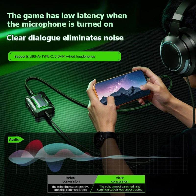 Usb Hub Gaming - Adaptador Hub OATSBASF 5 en 1
