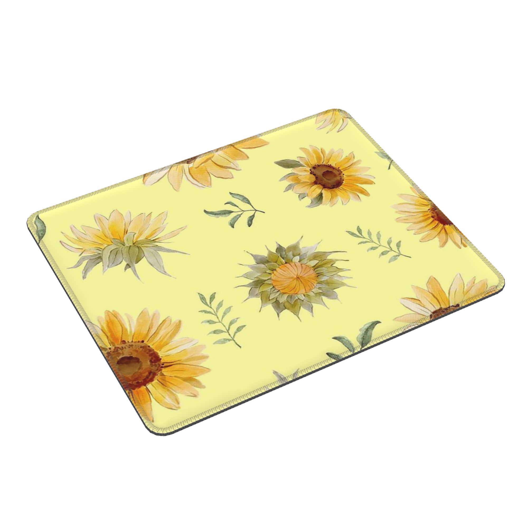 Pc Gaming Yellow - Alfombrilla de ratón con diseño floral