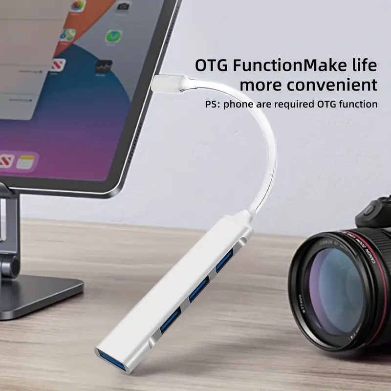 Adaptador USB Hub Tipo C Multi - Usb Hub Gaming reseña y precio