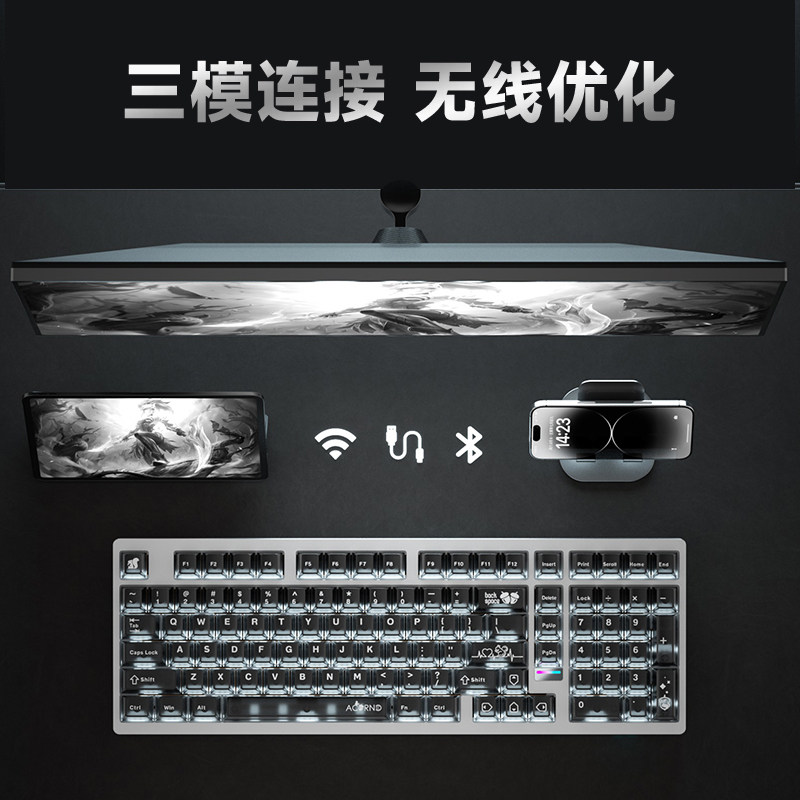 Teclado mecánico inalámbrico W - Pc Gaming Handheld reseña y precio