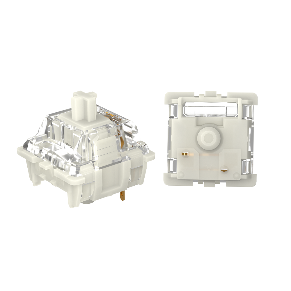 Gateron blanco amarillo plata  - Pc Gaming Yellow reseña y precio