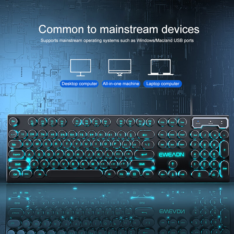 Teclado para juegos de máquina - Pc Gaming Handheld reseña y precio