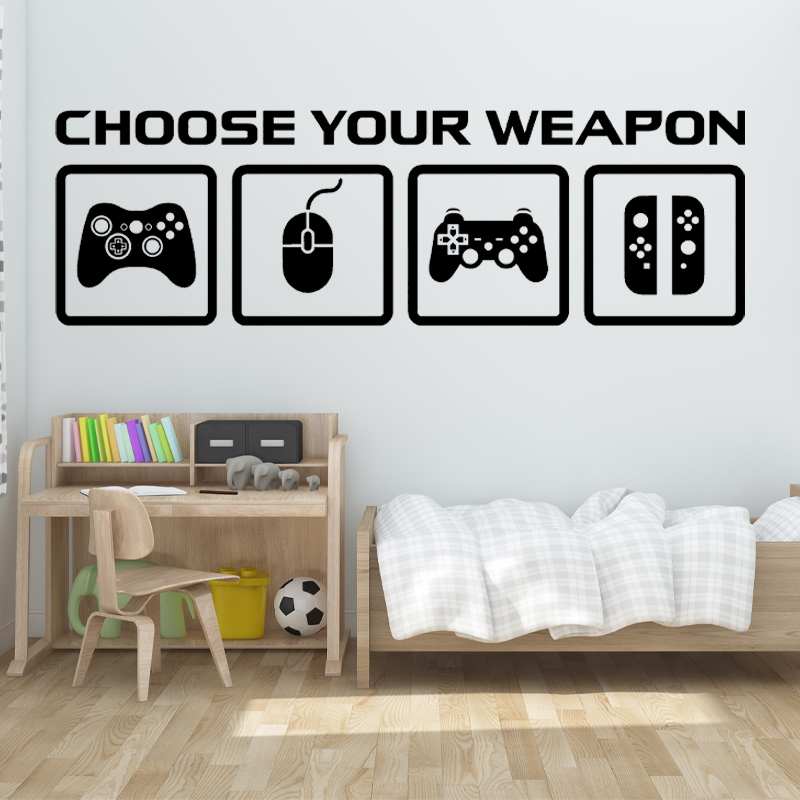 Calcomanía de pared para decor - Pc Gaming Quotes reseña y precio