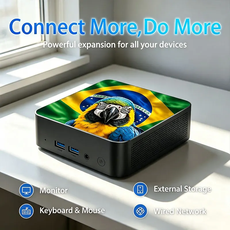 Mini PC con Bandera de Nueva M - Pc Gaming Mini reseña y precio