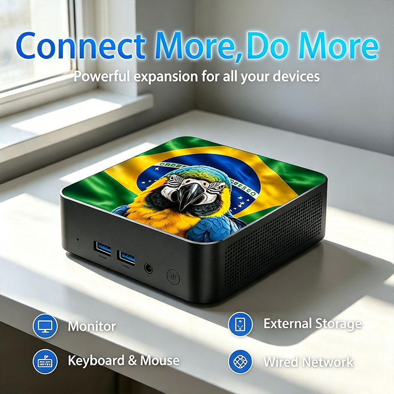 Nuevo Mini PC 2026 con Bandera - Pc Gaming Mini reseña y precio