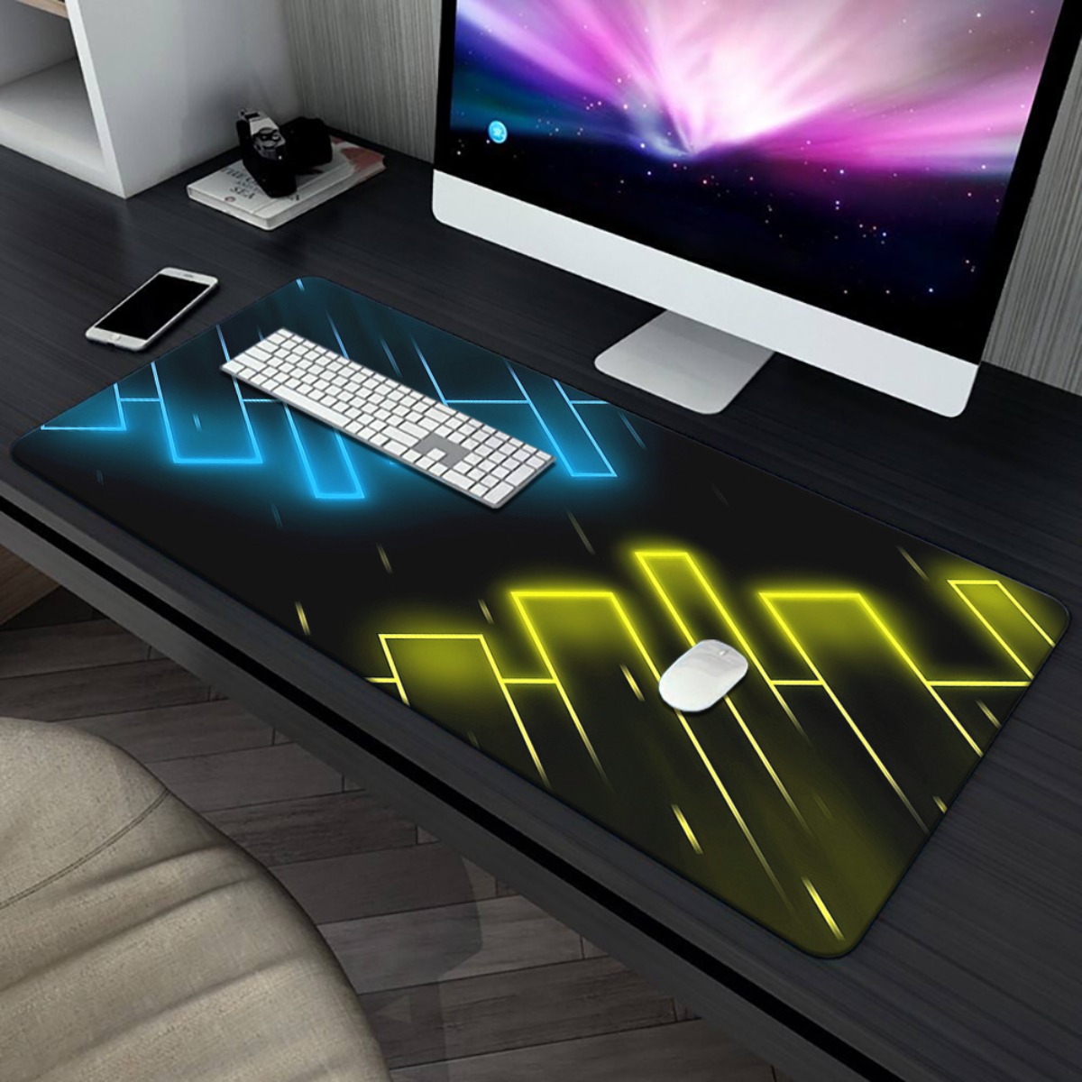 Alfombrilla de Ratón para Jueg - Pc Gaming Yellow reseña y precio
