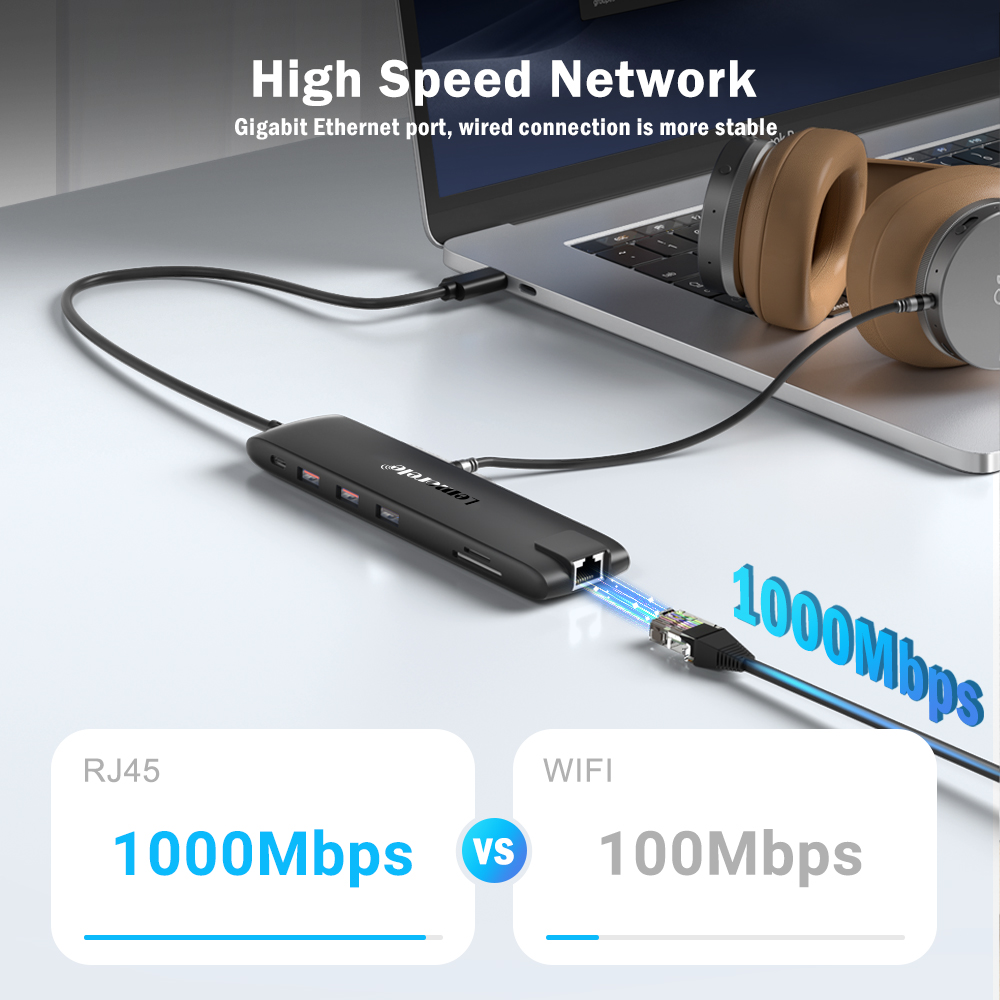 Lemorele TC96 USB Hub USB 3,1  - Usb Hub Gaming reseña y precio