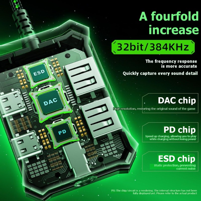 Adaptador Hub OATSBASF 5 en 1  - Usb Hub Gaming reseña y precio