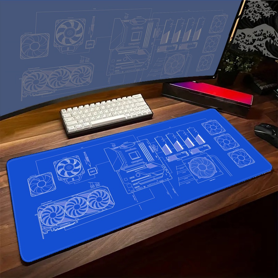 Alfombrillas de escritorio XXL - Pc Gaming Yellow reseña y precio