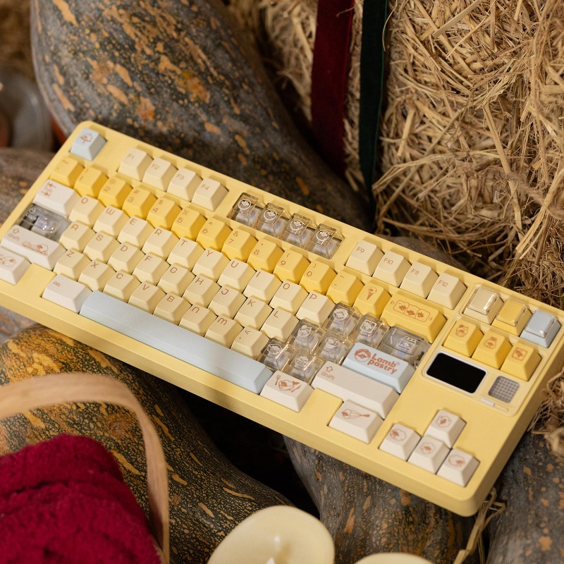 Juego de teclas con tema de ti - Pc Gaming Yellow reseña y precio
