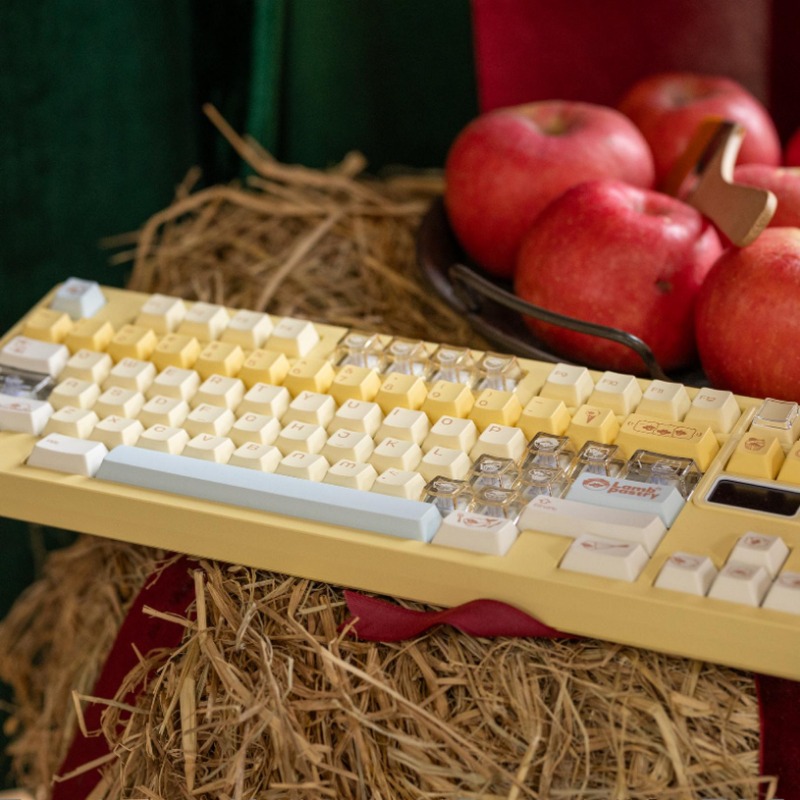 Juego de teclas con tema de ti - Pc Gaming Yellow reseña y precio