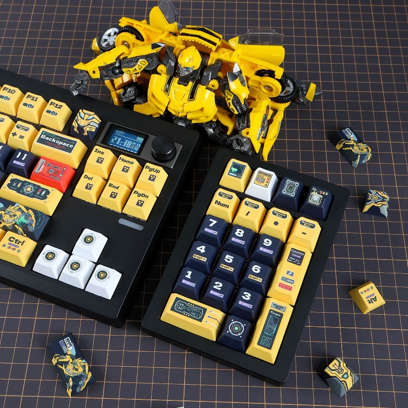 Teclas personalizadas con tema - Pc Gaming Yellow reseña y precio